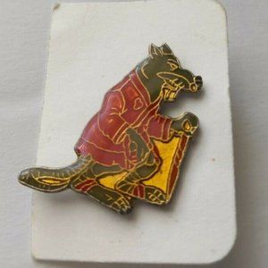1" TMNT Splinter Enamel Pin Mirage Studios 1990